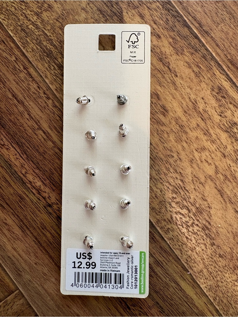 Stud Earring Set - Multicolor - Picture 2 of 2